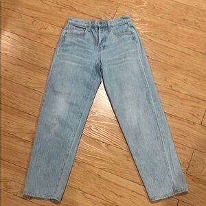 Veronica Beard Blue Straight-Leg Jeans